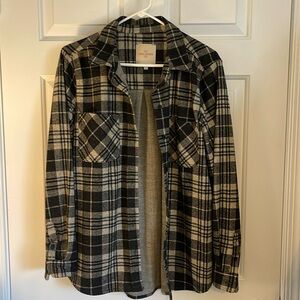 Casa Cabana Plaid Flannel Shirt